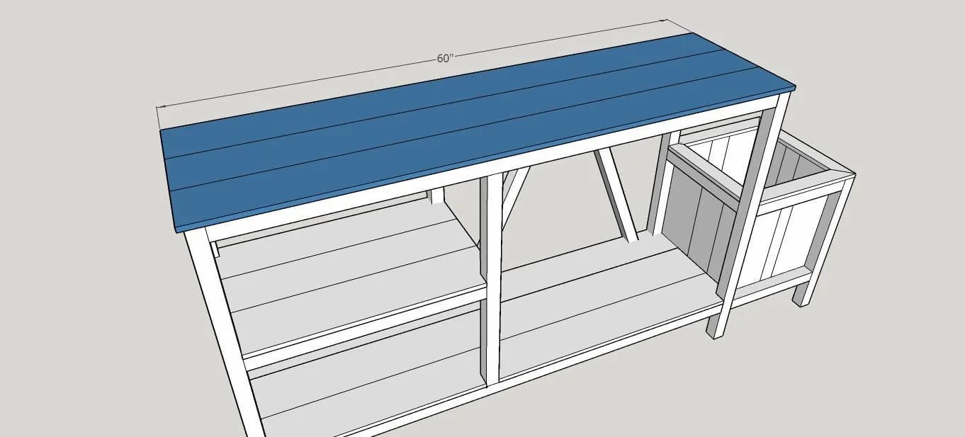 Outdoor Bar / Potting Bench / BBQ Prep Station — step photo 18