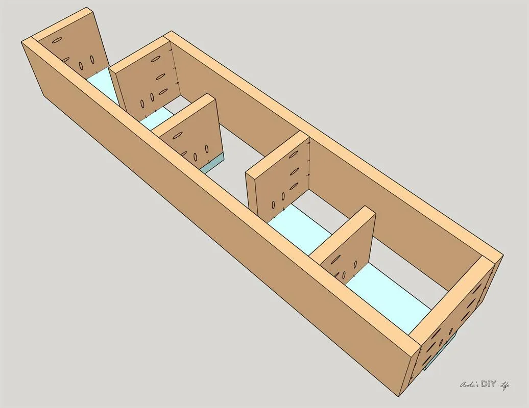 Easy Modern Bookshelf — step photo 4