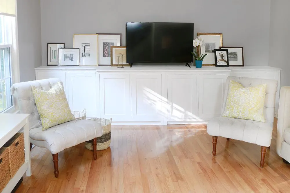 Custom Built-in Console Cabinets