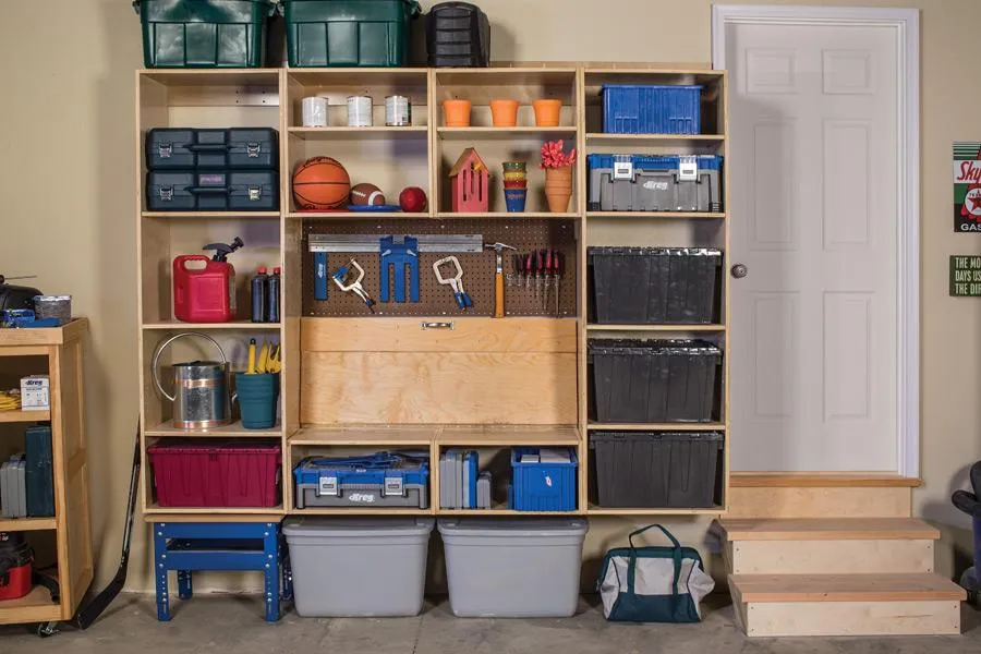Garage Storage and Work Center