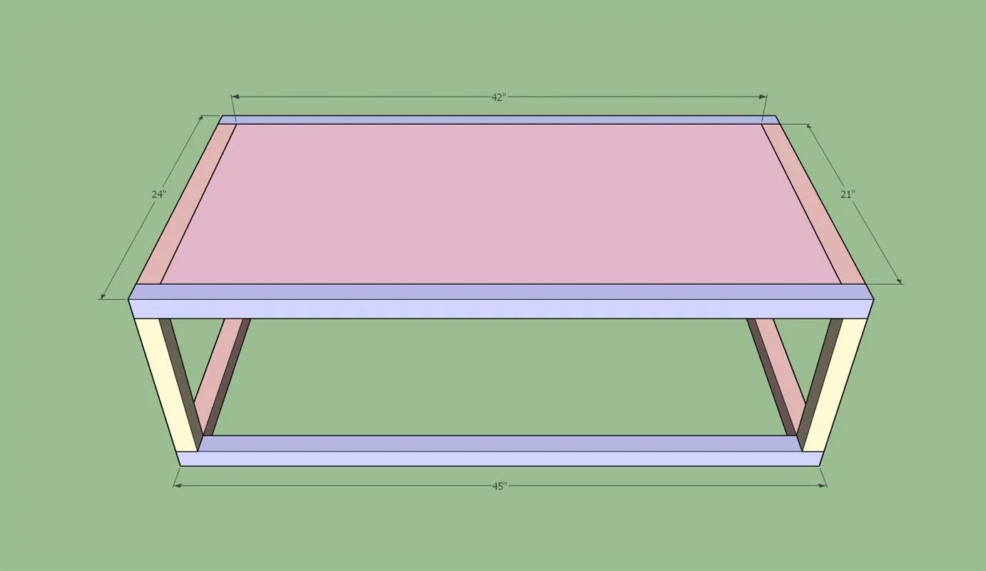 Coffee Table with Train Table/Storage — step photo 10