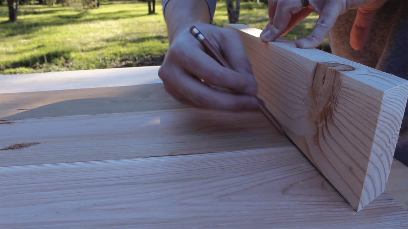 DIY Cedar Desk Build with Bottom Supports — step photo 6