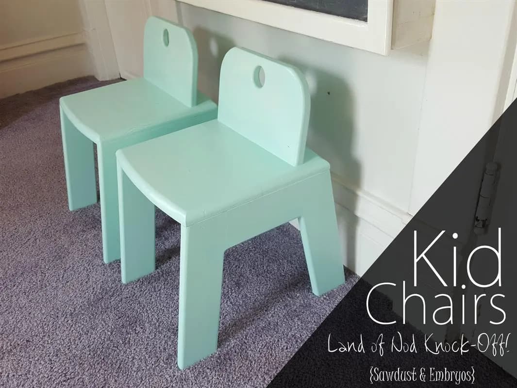Mod Children’s Chair (Land of Nod Knock-off)