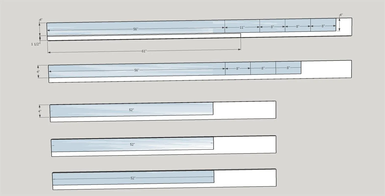 Craftsman Style Queen Sized Headboard — step photo 4