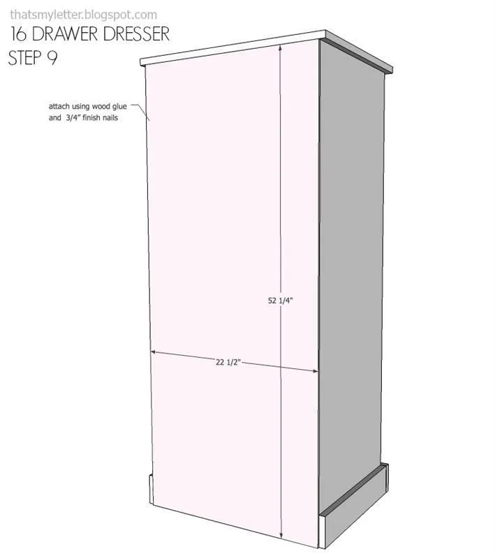 16 Drawer Dresser — step photo 17