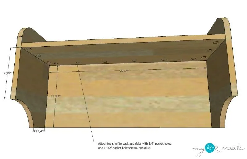 Hanging Storage Shelf — step photo 6