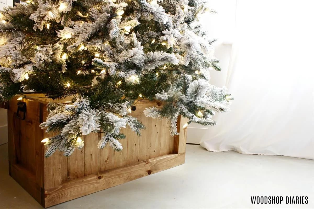 DIY Hope Chest {And Christmas Tree Box} — step photo 14