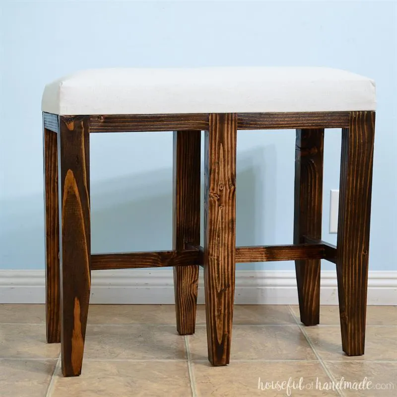 Upholstered Bar Stool Benches