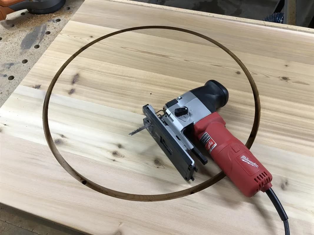 DIY Big Green Egg Table – Big Green Egg Table Project Plan — step photo 42