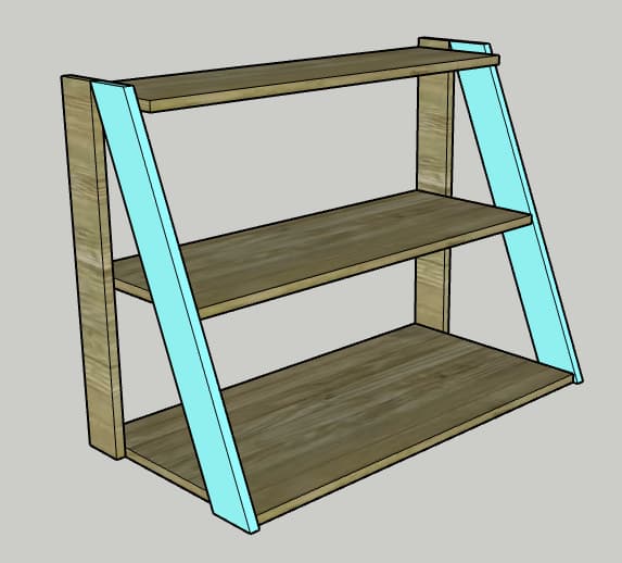 DIY Three-tiered Rolling Plant Stand — step photo 10