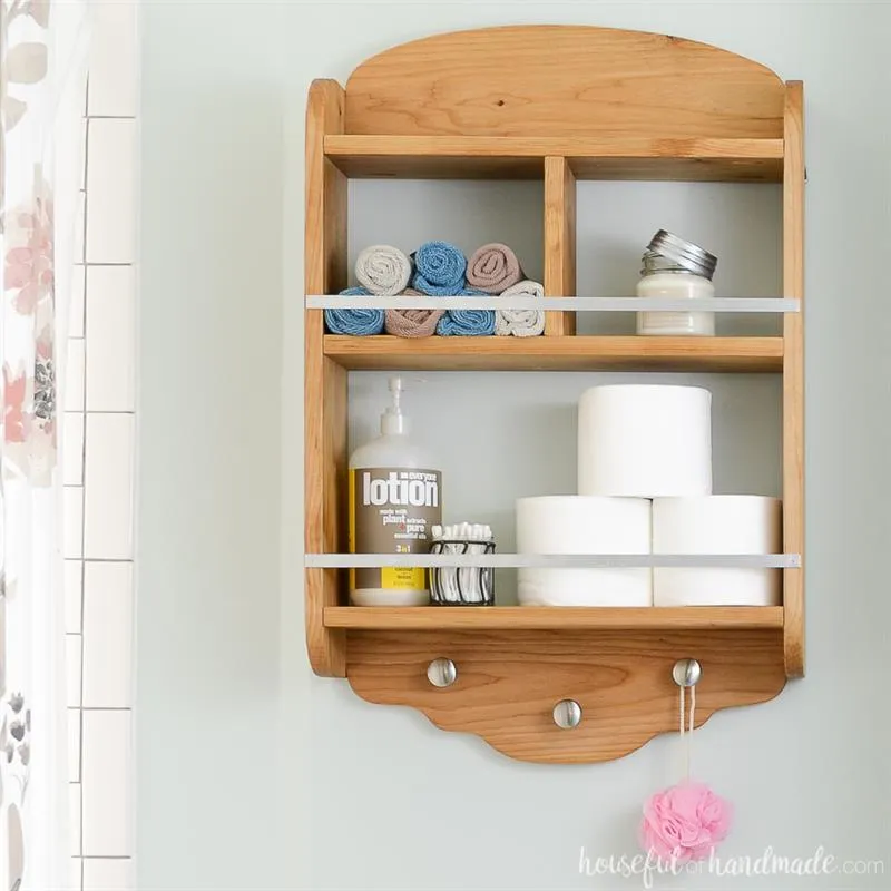 Over Toilet Storage Shelves