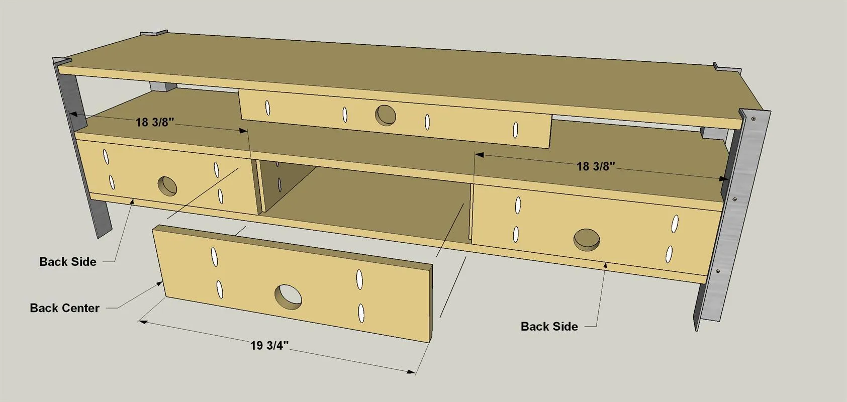 DIY TV Stand — step photo 15
