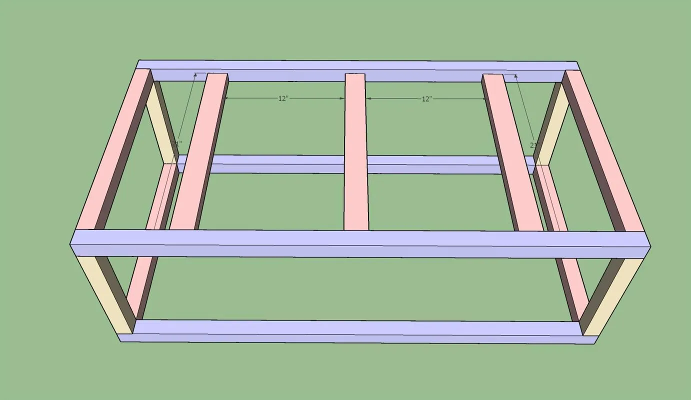 Coffee Table with Train Table/Storage — step photo 9