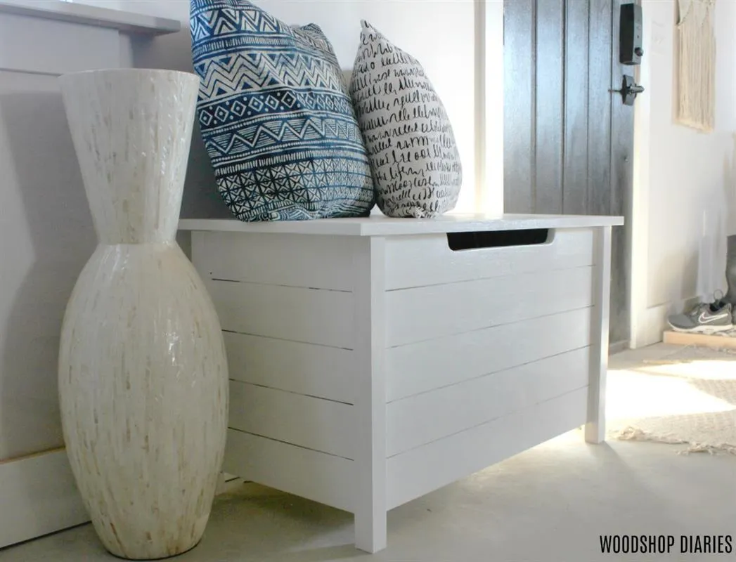 Simple DIY Toy Box with Faux Slats — step photo 15