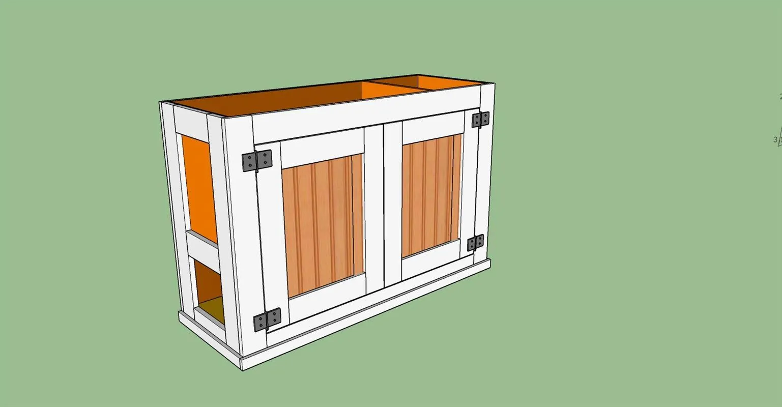 Cat Litter Box Cabinet — step photo 15