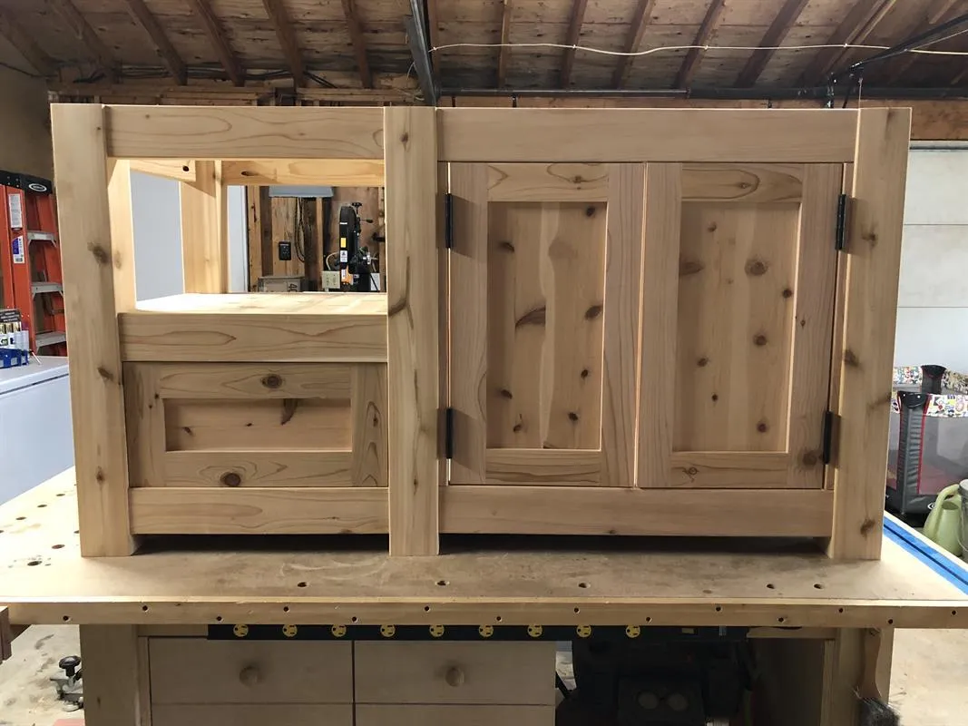 DIY Big Green Egg Table – Big Green Egg Table Project Plan — step photo 31