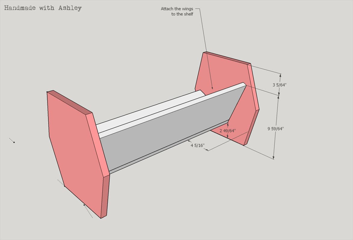 Star Wars TIE Fighter Bookshelf — step photo 6