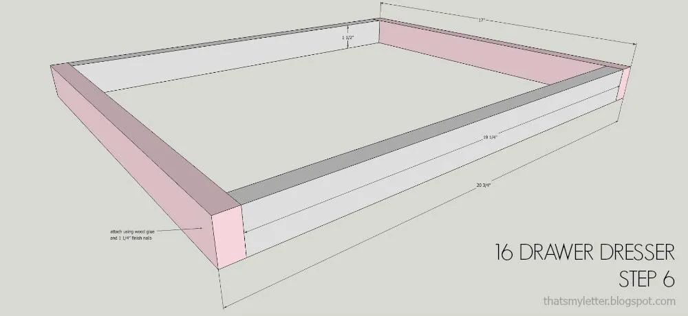 16 Drawer Dresser — step photo 13