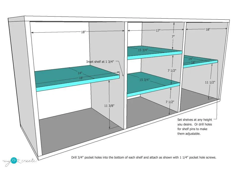 Modern Rustic Buffet — step photo 4