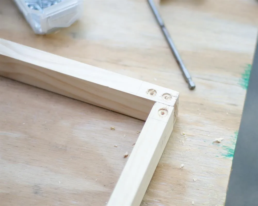 Grasscloth Console Table — step photo 6