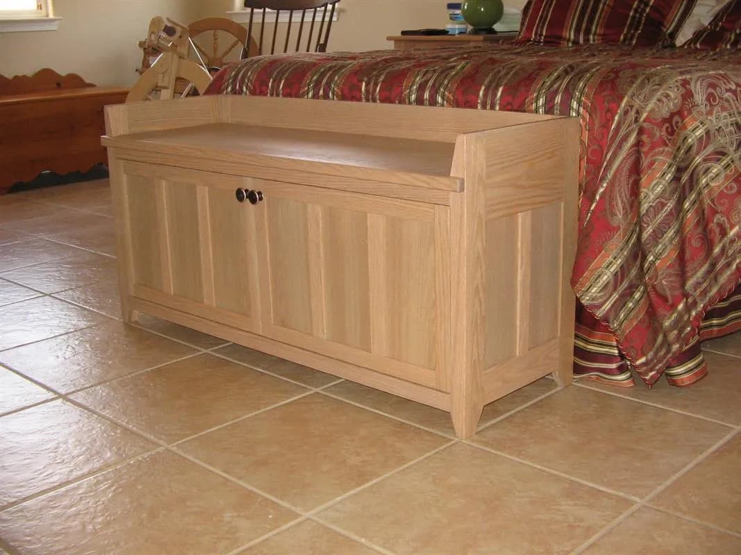Craftsman Style Storage Bench