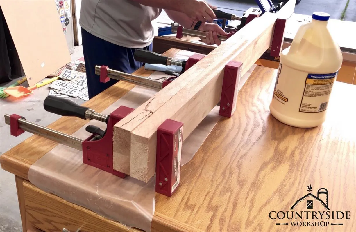 Simplified Split Top Roubo Workbench — step photo 5