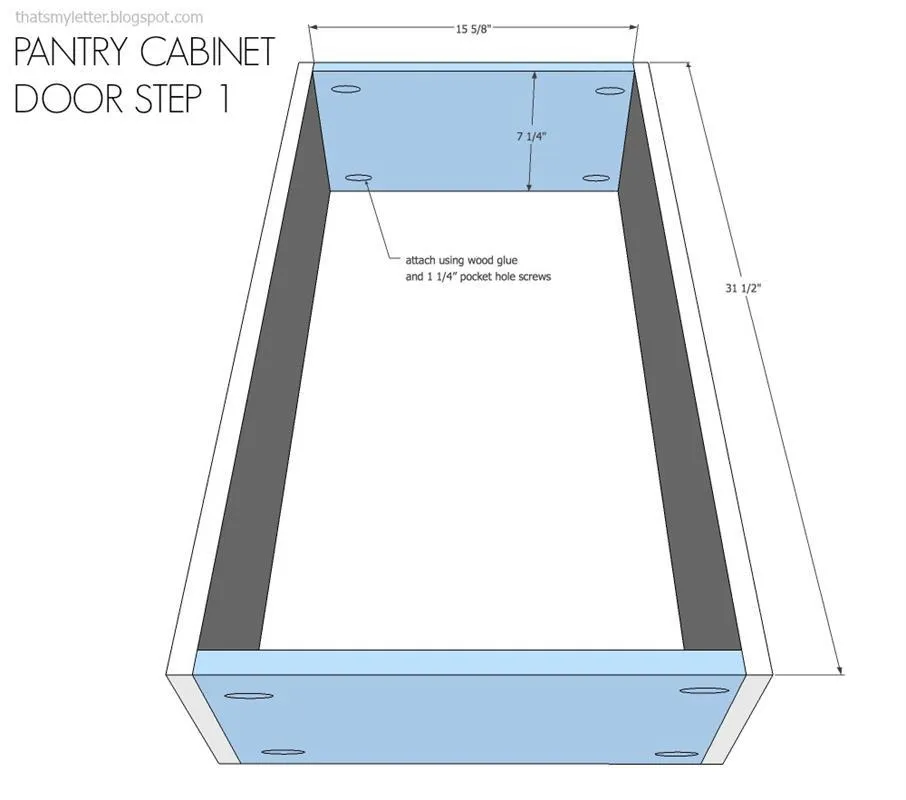 Kitchen Pantry Cabinet — step photo 15