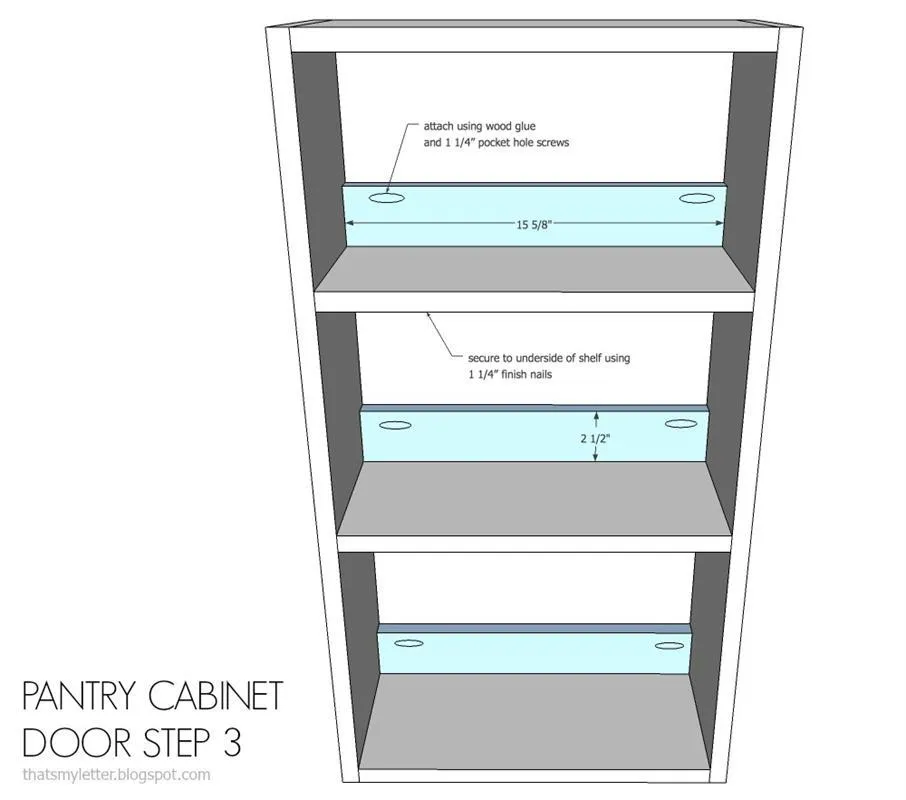 Kitchen Pantry Cabinet — step photo 17