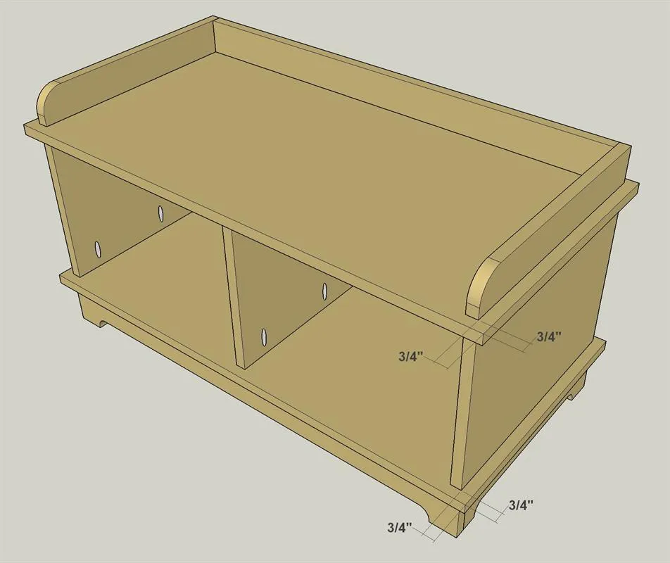 Entryway Bench — step photo 16