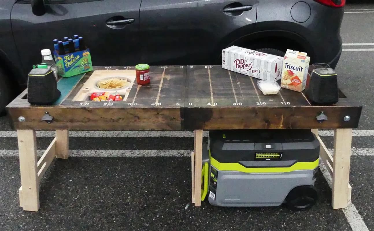 Ultimate Folding Tailgate Table
