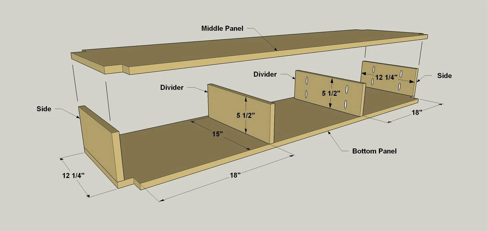 DIY TV Stand — step photo 11