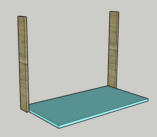DIY Three-tiered Rolling Plant Stand — step photo 7