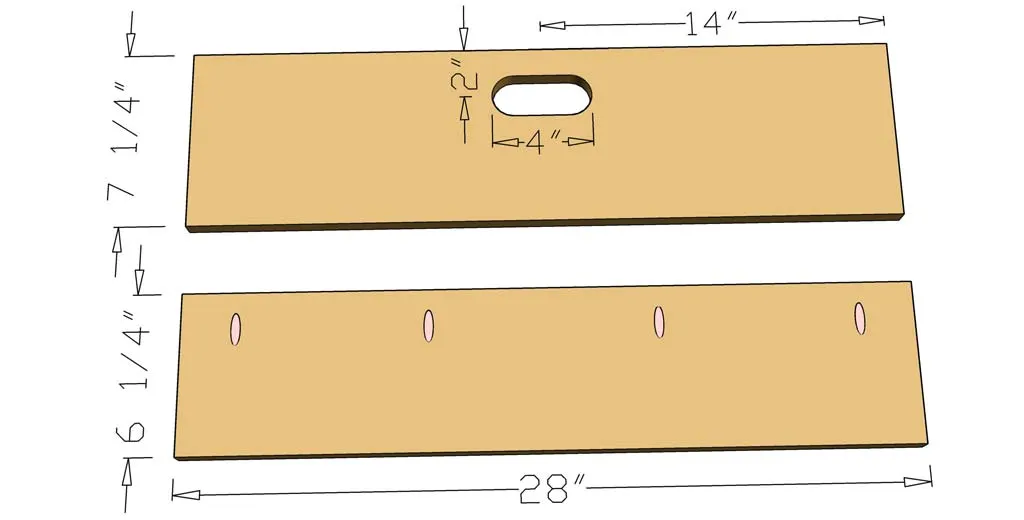 Bench with storage — step photo 11