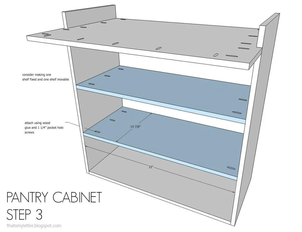 Kitchen Pantry Cabinet — step photo 9