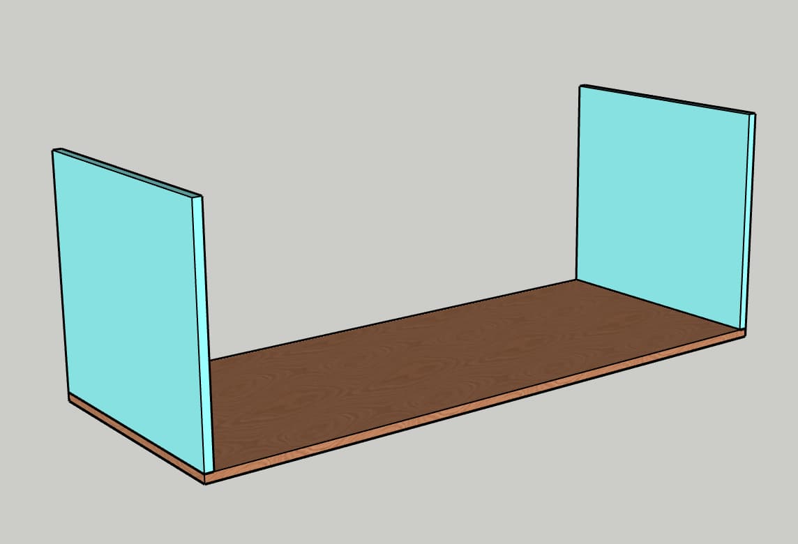 Cube Storage Console Table — step photo 5