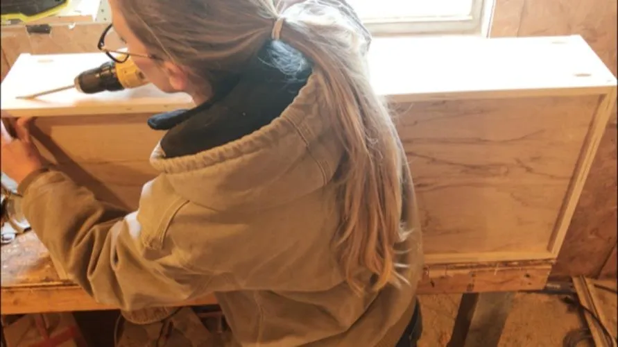 DIY Changing Table Dresser — step photo 12