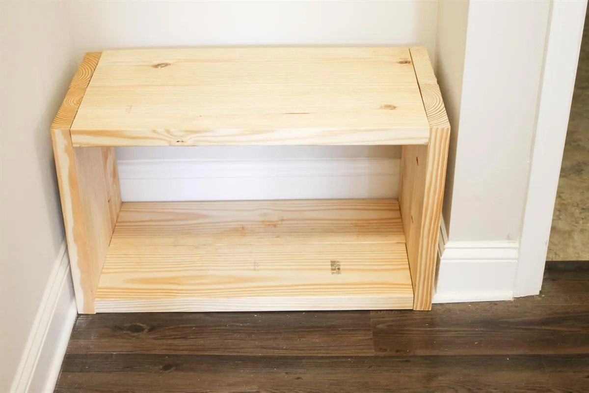 Entryway Hall Tree Bench — step photo 5