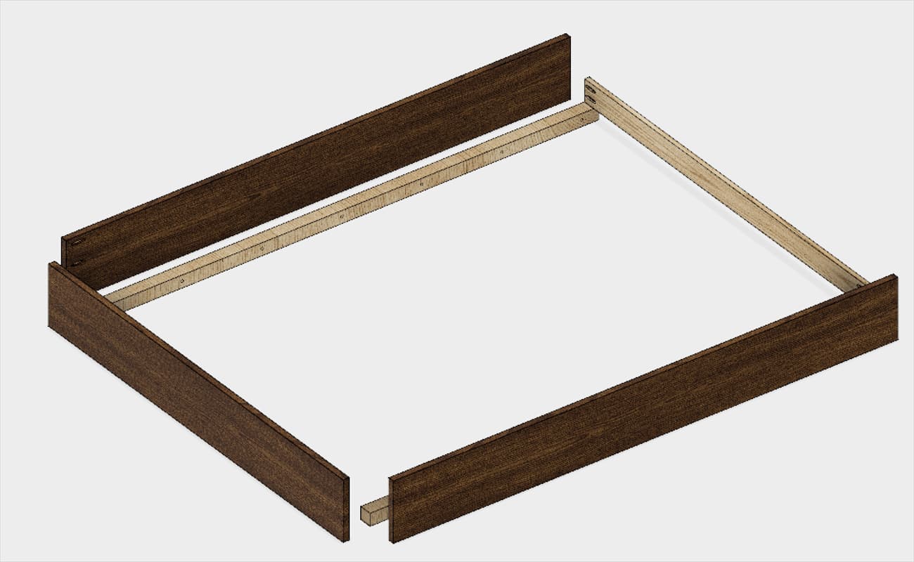 Queen-Size Plywood Bed — step photo 5