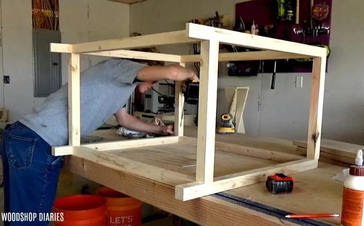 DIY Single Sink Vanity with Drawers — step photo 5