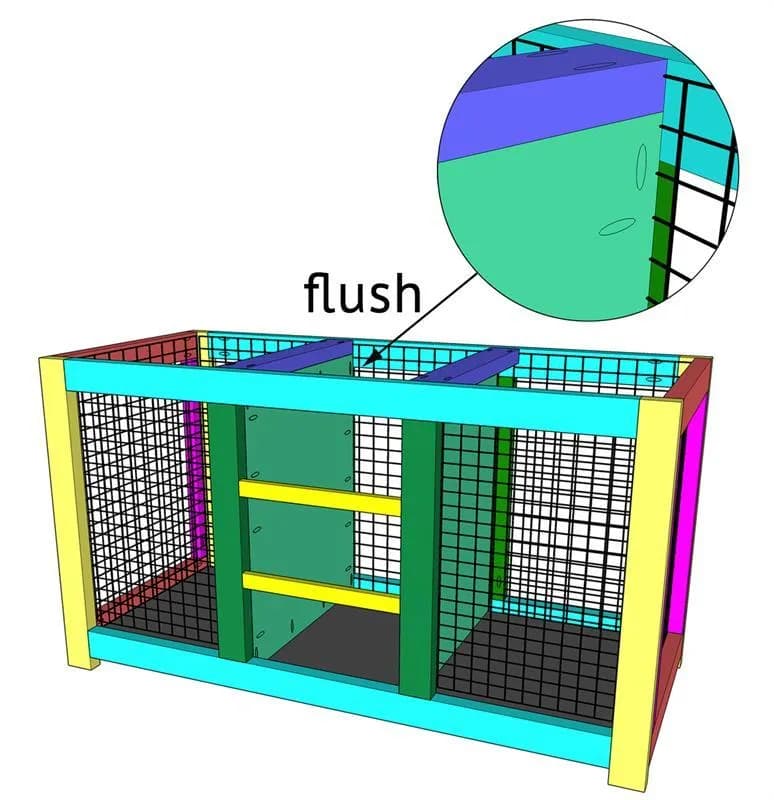 DIY Dog Crate Console — step photo 13
