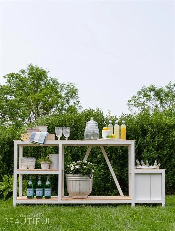 Outdoor Bar / Potting Bench / BBQ Prep Station