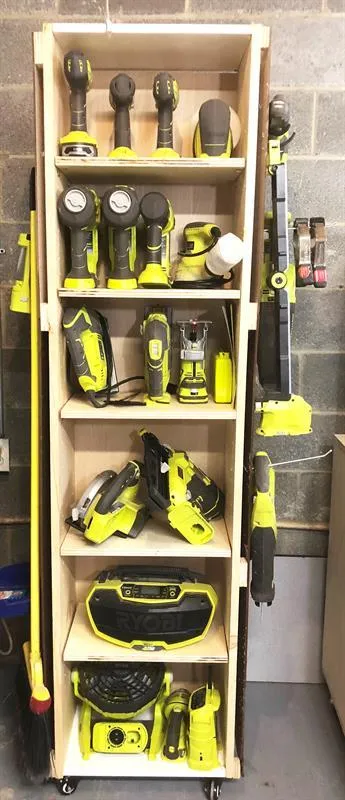 Mobile Power Tool Storage Unit — step photo 8