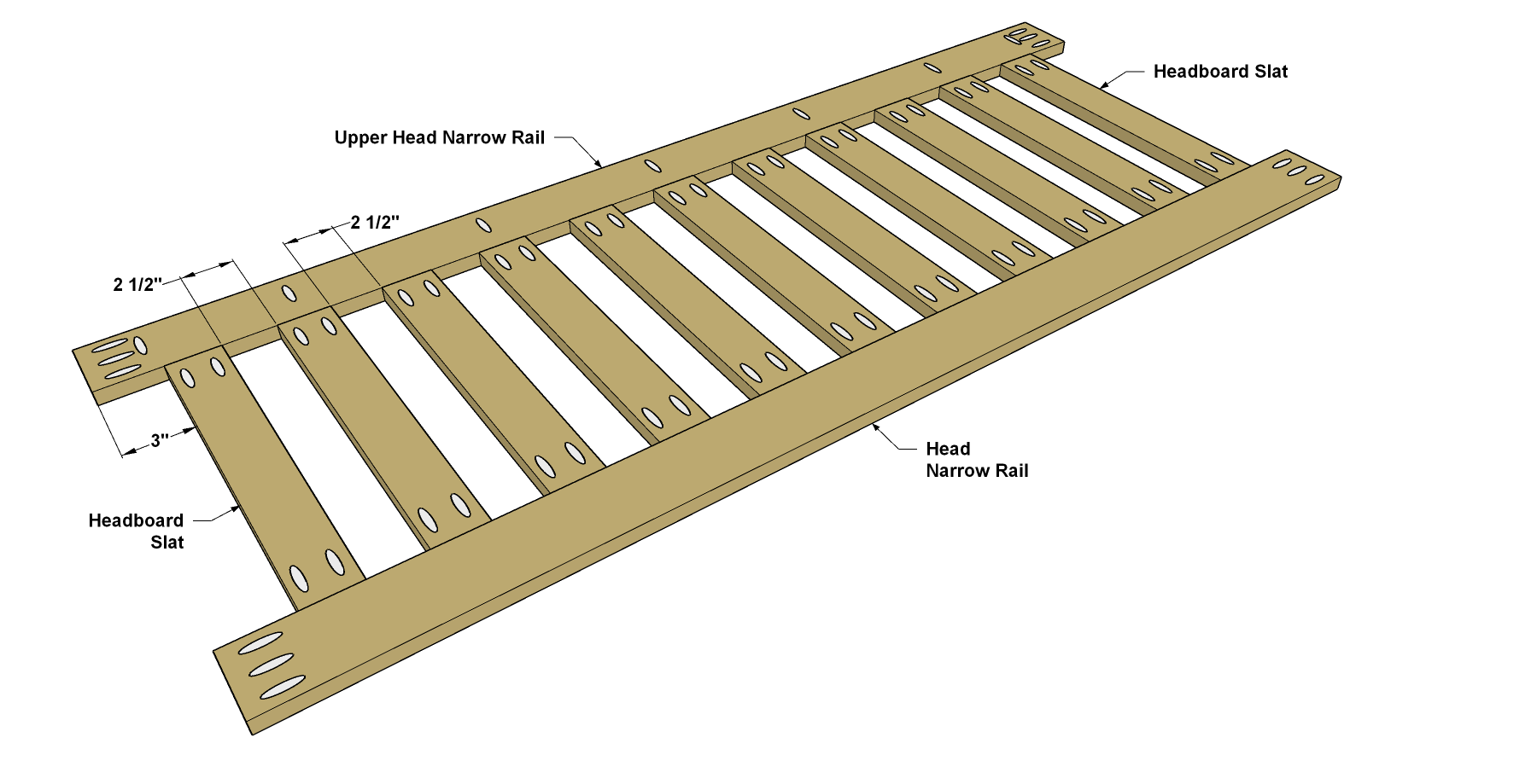 Classic Craftsman-Style Queen Bed — step photo 7