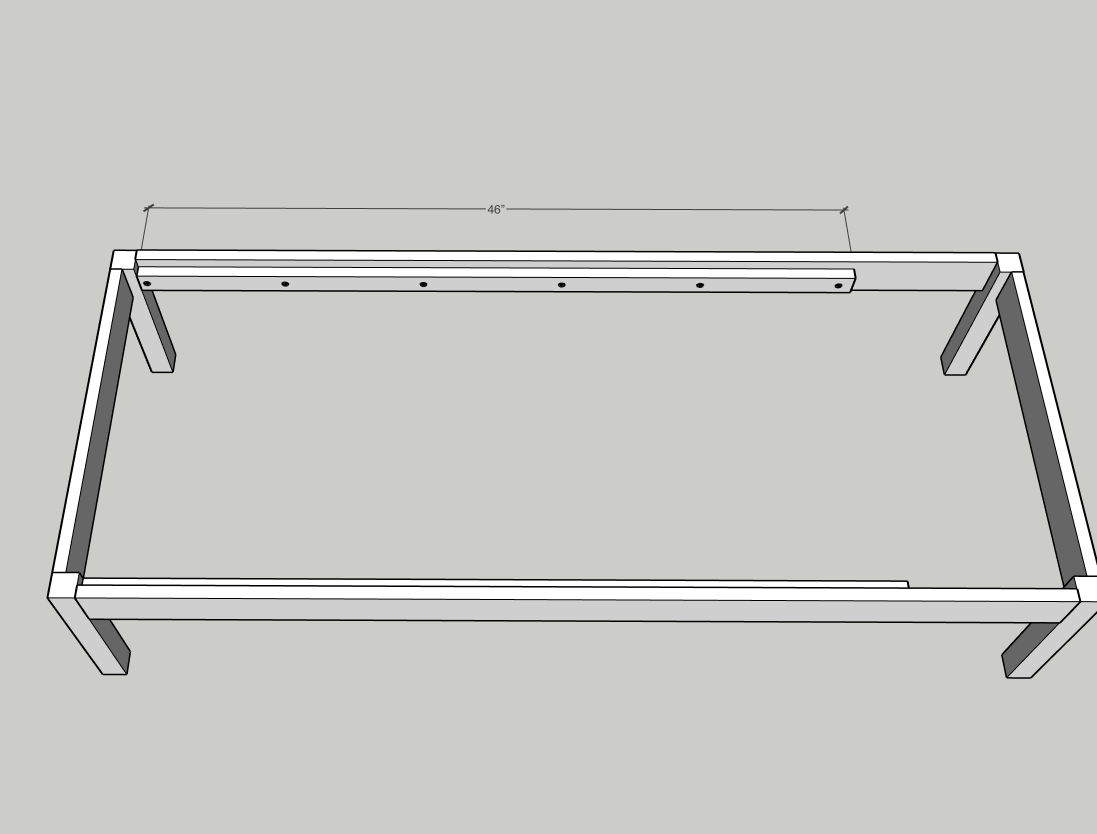 DIY Bench With Attached Side Table — step photo 9