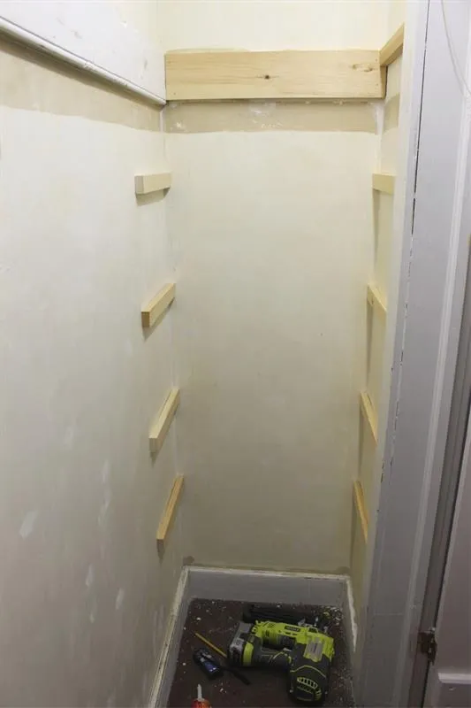 Plywood Shelves for Closet — step photo 5