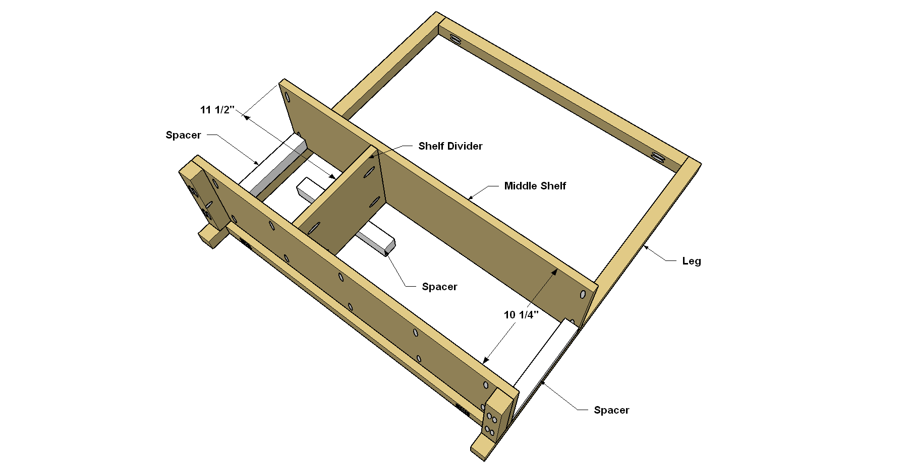 Easy-to-Build Bookcase — step photo 9