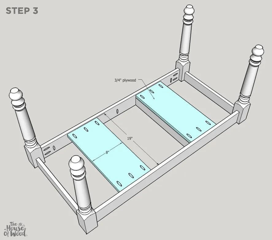 Kids’ Farmhouse Craft Table — step photo 6