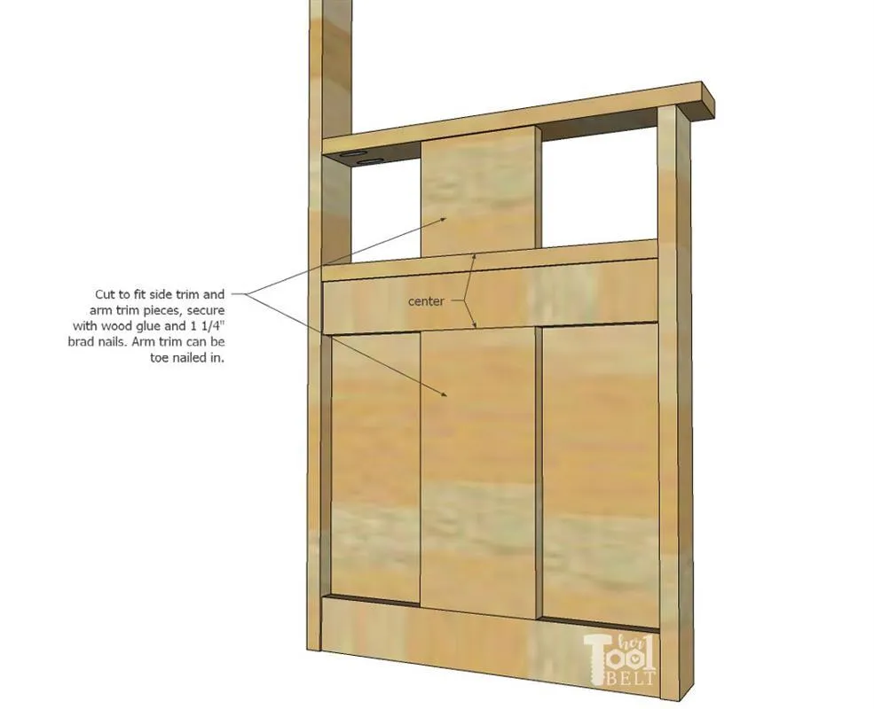 Craftsman Toy Box Bench — step photo 11