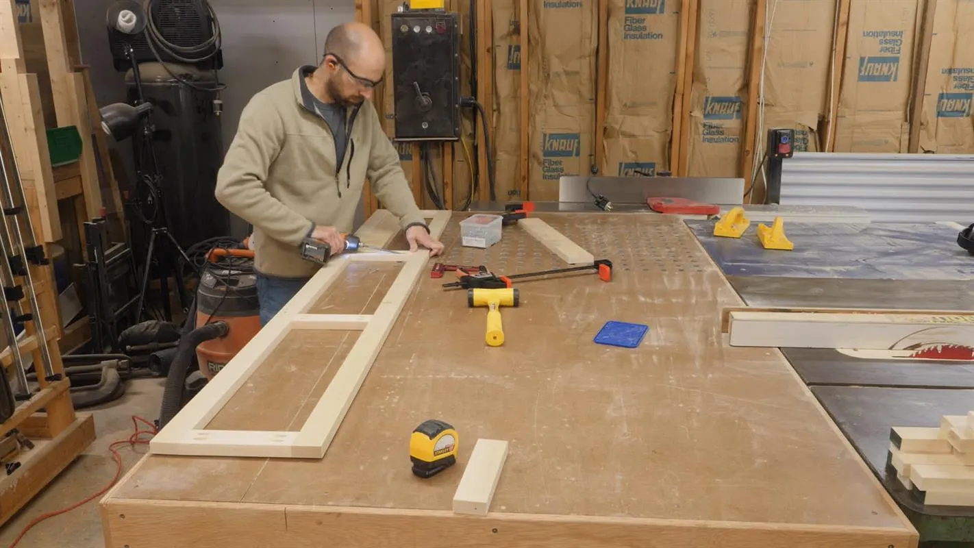 Farmhouse Platform Bed with Storage — step photo 9