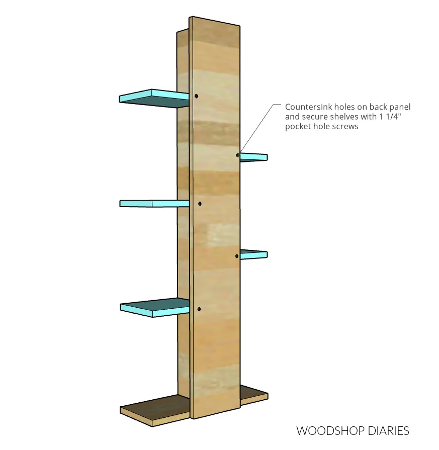 2-Board Plant Shelf — step photo 7